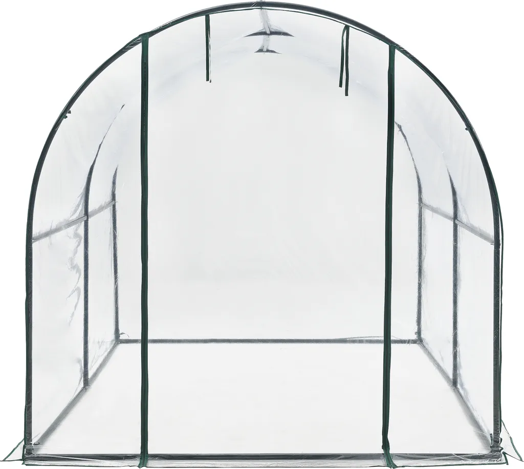Gewächshaustunnel Grünwald 200x300x190cm Treibhaus Für Gemüseanbau PVC Transparent 6 Gewächshaustunnel Grünwald 200x300x190cm Treibhaus Für Gemüseanbau PVC Transparent – Bild 4