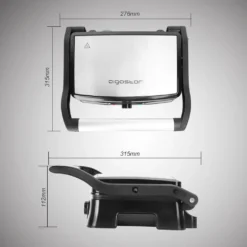 Aigostar Hitte 30HFA - Elektrischer Kontaktgrill,Cool Touch, Antihaft, 1500 Watt 15 Aigostar Hitte 30HFA - Elektrischer Kontaktgrill,Cool Touch, Antihaft, 1500 Watt -Günstiges Laube Lust Geschäft b79638b9c6517e38d3bd9038dca0de71
