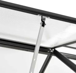 VidaXL Gewächshaus Anthrazit Aluminium 4,75 M² 10 VidaXL Gewächshaus Anthrazit Aluminium 4,75 M² -Günstiges Laube Lust Geschäft b7c6f98fcafee501262bf732f6861b7b 3