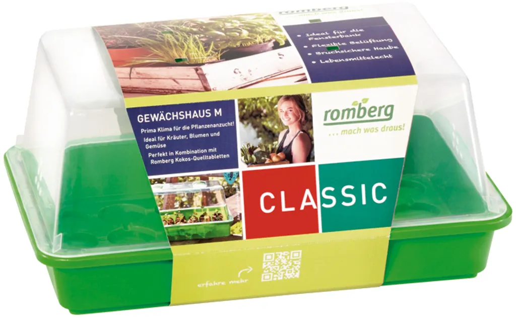 Romberg Gewächshaus M 38 X 24 X 19 Cm Mit Belüftung, Sehr Stabil 9 Romberg Gewächshaus M 38 X 24 X 19 Cm Mit Belüftung, Sehr Stabil – Bild 7