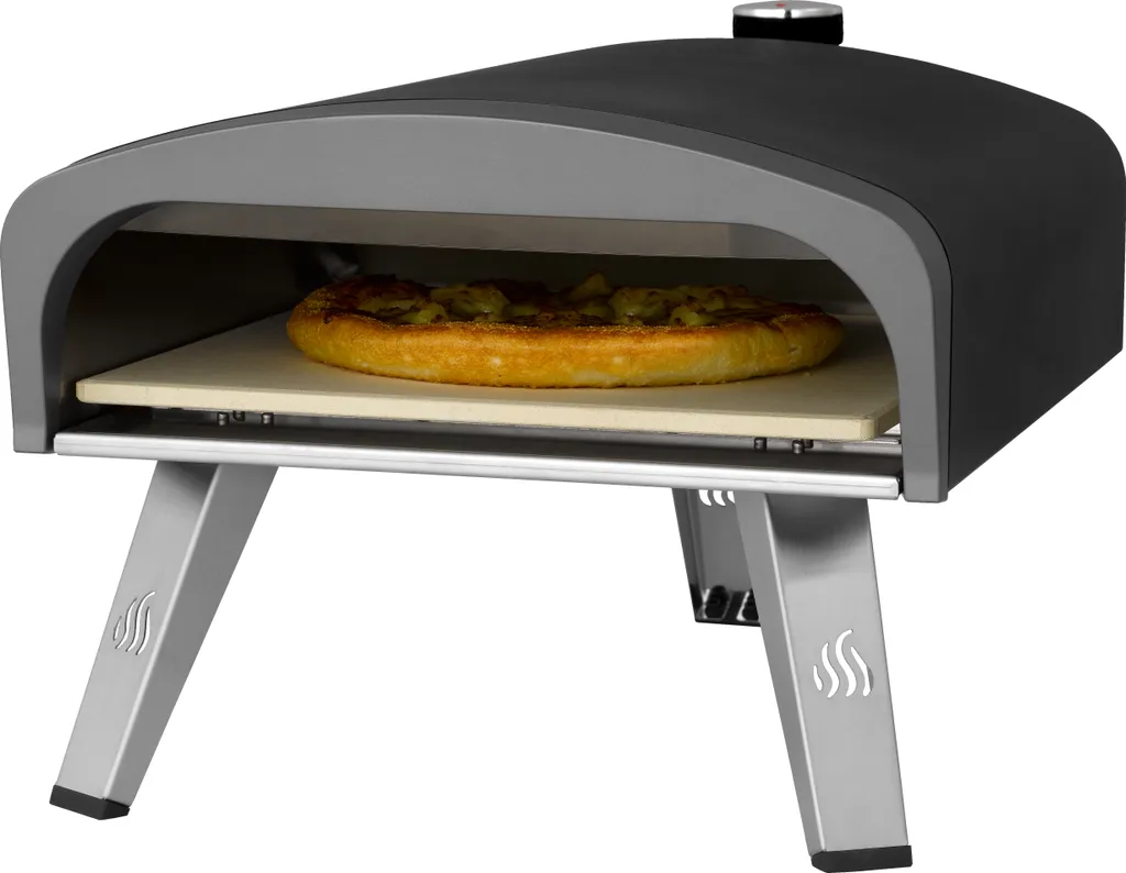 Tepro Gas Pizzaofen Burnsville Für Outdoor, Pizzastein Aus Cordierite, Inkl. Pizzaschaufel 8 Tepro Gas Pizzaofen Burnsville Für Outdoor, Pizzastein Aus Cordierite, Inkl. Pizzaschaufel – Bild 6