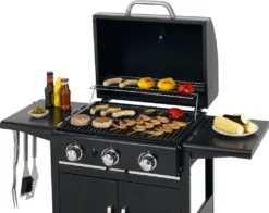 Tepro Gasgrill "Mayfield" 3 Edelstahlbrenner Je 3 KW; 3152 36 Tepro Gasgrill "Mayfield" 3 Edelstahlbrenner Je 3 KW; 3152 -Günstiges Laube Lust Geschäft b9058acc1445b278ea6319fabc028765