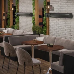 FERNANDO | Deckenheizstrahler | Schwarz | 3000W | 3 Heizstufen | Heizstrahler Decke, Infrarotstrahler Terrasse -Günstiges Laube Lust Geschäft ba3aee256414c23ee7ddbbf21d3b3ba1