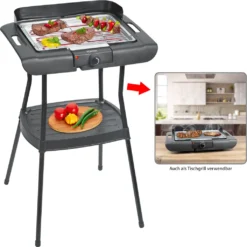 Bomann Elektrogrill / Standgrill BQS 2244 CB Grillfläche 36x25cm -Günstiges Laube Lust Geschäft ba6203f498081f037f8be43ac73dfffa