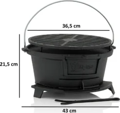 BBQ-Toro Gusseisen Grilltopf Mit Grillrost | 43 X 42 X 21,5 Cm | Hibachi Style 12 BBQ-Toro Gusseisen Grilltopf Mit Grillrost | 43 X 42 X 21,5 Cm | Hibachi Style -Günstiges Laube Lust Geschäft bab903f93b7fa7730ebb07aad4bfcb15