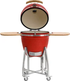 BBQ-Toro Kamado Grill Holzkohlegrill Ø 52 Cm "KURO" | Rot | Keramikgrill -Günstiges Laube Lust Geschäft bb1375f62d05993aaec3ba6196e3ce36