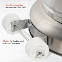 TroniTechnik® Heizstrahler Gas Heizpilz Heizgerät Terrassenheizer Terrassenheizstrahler 11 KW Gasheizstrahler Inkl. Schutzhülle Edelstahl -Günstiges Laube Lust Geschäft bb1e7457e49fc966bb6e90e84f5b5ce5