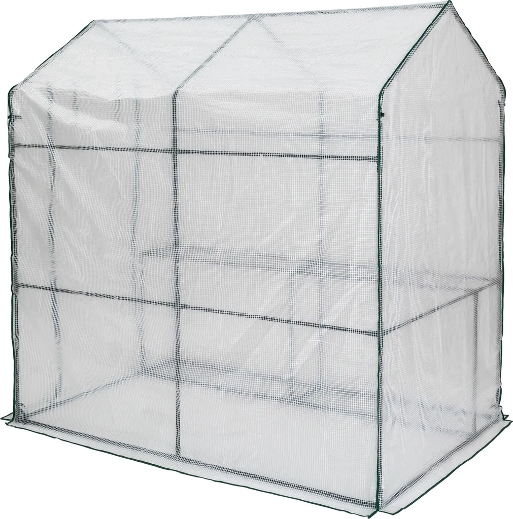 Tectake Gewächshaus Mit Plane - Weiß 11 Tectake Gewächshaus Mit Plane - Weiß – Bild 9