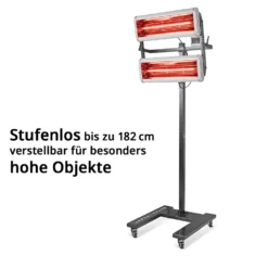 STAHLWERK Infrarot Lacktrockner 2.400 W Mit Stativ Infrarottrockner IR Strahler -Günstiges Laube Lust Geschäft bb2796fbb875af0ce001fe6ac9d5bd8d