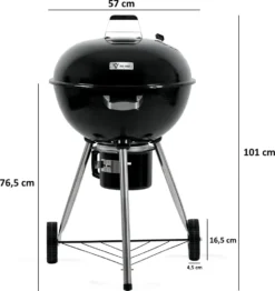 BBQ-Toro Kugelgrill Ø 57 Cm | Grillfläche Ø 53,5 Cm | BBQ Kugelgrill Holzkohle -Günstiges Laube Lust Geschäft bb502530af639286bb4d47659beed368