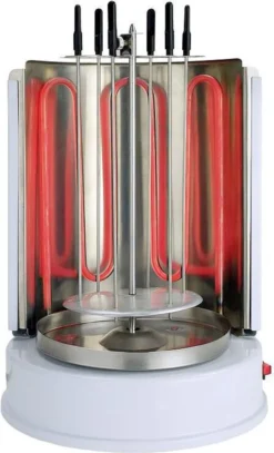 Syntrox Gyrosgrill Chef Grill RO-1400W-W Dönergrill Weiß -Günstiges Laube Lust Geschäft bb9ad8703d15b0ae5ca55fc50640a983