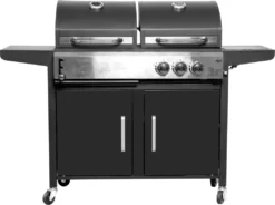 El Fuego Kombigrill "Nevada" AY5731 Gasgrill Und Holzkohle Smoker Grill -Günstiges Laube Lust Geschäft bbf86fa3cc905c2f465576b20a8ed367