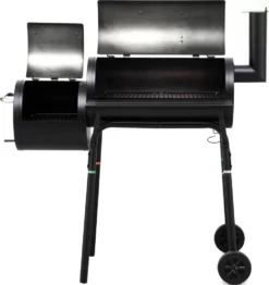 Tepro Smoker "Wichita" Holzkohlengrill, Schwarz -Günstiges Laube Lust Geschäft bcbc043f57feb2a3b56d555d326c7948