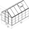 Palram Aluminium Gewächshaus 1,9x3,1 M Set Hybrid 6x10 Grau Treibhaus Anzuchthaus Tomatenhaus Pflanzhaus 2 Palram Aluminium Gewächshaus 1,9x3,1 M Set Hybrid 6x10 Grau Treibhaus Anzuchthaus Tomatenhaus Pflanzhaus -Günstiges Laube Lust Geschäft bccc8a35e26fd1ebc76867eaa0adf29c