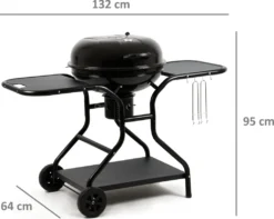 BBQ-Toro Kugelgrill Ø 57 Cm | Grillfläche Ø 54,5 Cm | BBQ Kugelgrill Holzkohle -Günstiges Laube Lust Geschäft bcd58c51e499194c82590123e84c742a