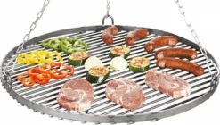 Farmcook E00372 Grill Mit Dem Rost Aus Rohstahl Auf Dem Dreibein VIKING ; Rohstahlrost (Durchmesser): 70cm ; Höhe: 180cm -Günstiges Laube Lust Geschäft bd4206b59ad72b33f5274e7bded6193c