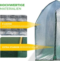 Biogreen Überwinterungszelt Icedome 120 X 120 X 183 Cm -Günstiges Laube Lust Geschäft bda9f3d0bfea85f5e613bc2fd6384385