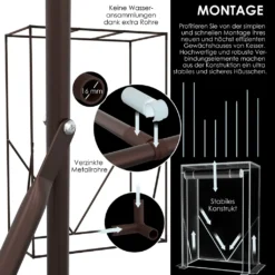 KESSER® Premium Tomatengewächshaus Foliengewächshaus, Gewächshaus Klein, Tomatenhaus, Treibhaus Mit Tür Zum Aufrollen - 100 X 50 X 150 Cm Frühbeet, Gemüse, Blumen, Obst, Garten, Farbe:Transparent, Größe:100 X 50 X 150 Cm 14 KESSER® Premium Tomatengewächshaus Foliengewächshaus, Gewächshaus Klein, Tomatenhaus, Treibhaus Mit Tür Zum Aufrollen - 100 X 50 X 150 Cm Frühbeet, Gemüse, Blumen, Obst, Garten, Farbe:Transparent, Größe:100 X 50 X 150 Cm -Günstiges Laube Lust Geschäft be135d4464839592002a127acebe1f49