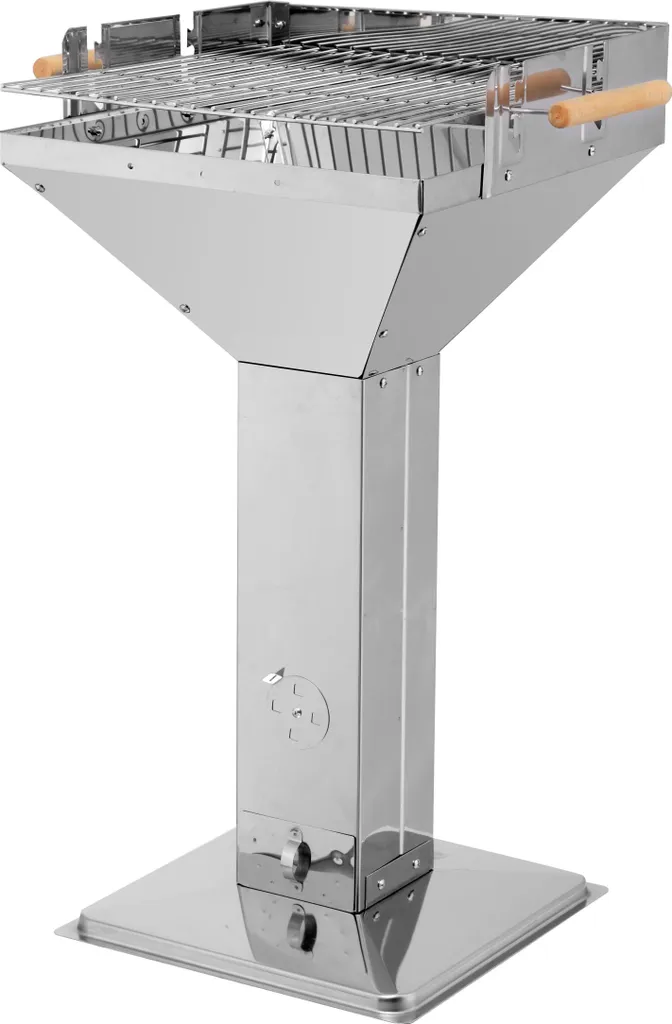 Tepro Edelstahl-Trichtergrill "Vista", Windschutz, Feuerwanne, Holzkohlegrill; 1066 3 Tepro Edelstahl-Trichtergrill "Vista", Windschutz, Feuerwanne, Holzkohlegrill; 1066