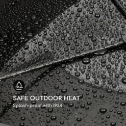 Venice Heat Stand Infrarot-Heizstrahler 1000/2000W Carbon IP34 -Günstiges Laube Lust Geschäft be8ea0f4724f63a16eaf581eea90f11f