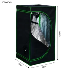 Mucola Gewächshaus Pflanzenzelt Growbox 60x60x120 Cm Schwarz Grün Indoor Pflanzenzelt Zuchtzelt Growroom Zuchtschrank Darkroom Grow Tent Frühbeet Zimmergewächshaus Growschrank -Günstiges Laube Lust Geschäft be98c893143ea57070f46dc884b2efcc