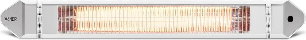 VASNER Teras 25 Terrassenheizer 2500 W, Fernbedienung, IP65 Wasserschutz, Weiß 3 VASNER Teras 25 Terrassenheizer 2500 W, Fernbedienung, IP65 Wasserschutz, Weiß