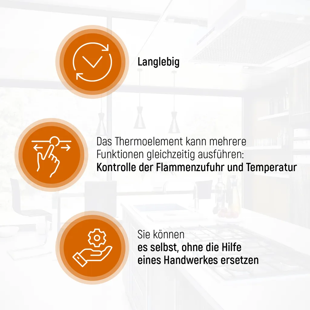 Thermoelement 600 Mm Universal Mit 5 Adaptern Für Gasgrill Gasherd 6 Thermoelement 600 Mm Universal Mit 5 Adaptern Für Gasgrill Gasherd – Bild 4