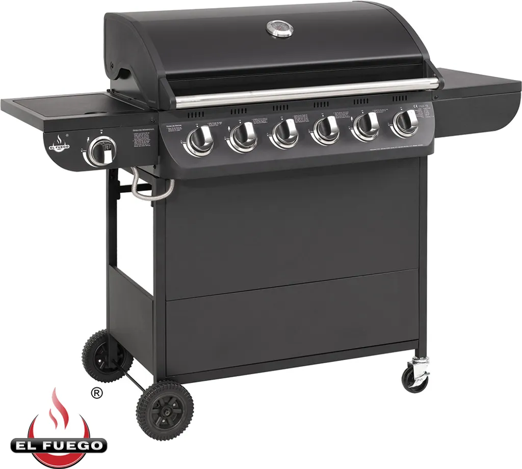 El Fuego® Gasgrill Columbus 6+1 AY0564 12 El Fuego® Gasgrill Columbus 6+1 AY0564 – Bild 10