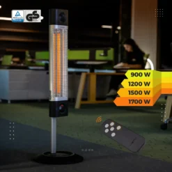 Veito Infrarot Heizstrahler Standgerät Carbon Infrared Heater - CH1800 RE Schwarz Oder Weiß , [Gehäusefarbe]:Schwarz -Günstiges Laube Lust Geschäft c0112737beedf4bd63ad38d3f6f24029