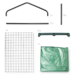 Relaxdays Foliengewächshaus Mit PE Gitterfolie -Günstiges Laube Lust Geschäft c1319116deaecb3883c6a2fe97911ec5