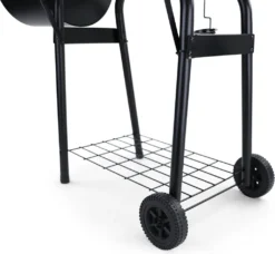 RAMROXX® BBQ XL Smoker Holzkohle Barbecue Grill RX970 Schwarz Mit Abdeckung -Günstiges Laube Lust Geschäft c2259ea7033f92e03df920a8be69d27c