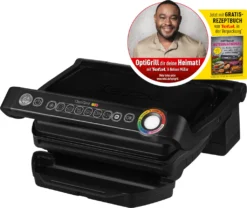 Tefal OptiGrill GC7058 Schwarz -Günstiges Laube Lust Geschäft c256ac59bad562da5d3d042bff7eb0f1