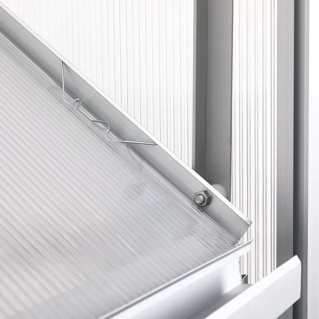 Zelsius Aluminium Gewächshaus, 310 X 190 Cm, 6 Mm Platten, Ca. 5,90 M² 8 Zelsius Aluminium Gewächshaus, 310 X 190 Cm, 6 Mm Platten, Ca. 5,90 M² – Bild 6