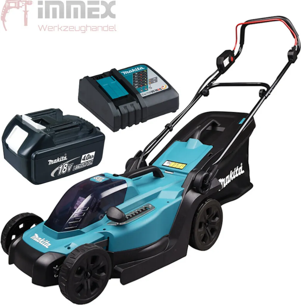 Makita 18V Akku-Rasenmäher DLM330RM 33cm | 1x Akku 4,0 Ah 9 Makita 18V Akku-Rasenmäher DLM330RM 33cm | 1x Akku 4,0 Ah – Bild 7