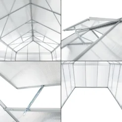 Gewächshaus Oisterwijk Glashaus Mit Fundament 310 X 190 Cm Gartengewächshaus Treibhaus Pavillon Aus Hohlkammerplatten 14 Gewächshaus Oisterwijk Glashaus Mit Fundament 310 X 190 Cm Gartengewächshaus Treibhaus Pavillon Aus Hohlkammerplatten -Günstiges Laube Lust Geschäft c43e2bbf0cfda167de54f2acb00cb5ab