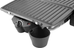 ETA LIVERO Elektrischer Kontaktgrill ETA415590000, 1600 W, Temperaturregelung 140 °C - 280 °C - 3 Betriebspositionen, 2x Abtropfschale -Günstiges Laube Lust Geschäft c49a8f26a758c448e8d341ee83114176