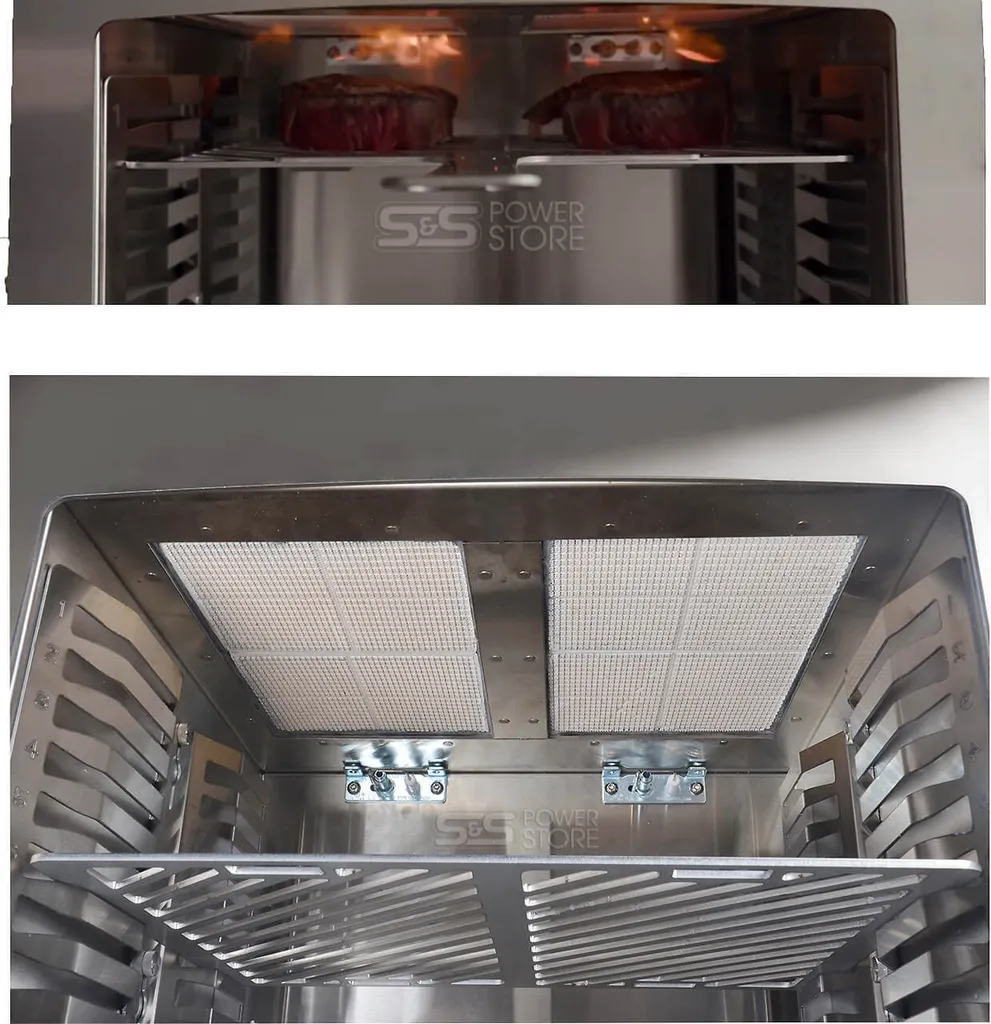 Matrix GrillBox 880XL Oberhitze-Grill 800 Grad Beef Maker Gasgrill Edelstahl Grill Steak 7 Matrix GrillBox 880XL Oberhitze-Grill 800 Grad Beef Maker Gasgrill Edelstahl Grill Steak – Bild 5