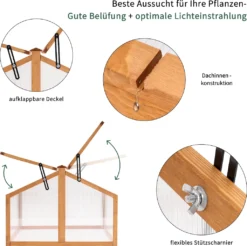 MCombo Frühbeet Gewächshaus Treibhaus 2 Dachfenster Holz Und Polycarbonat 0145 23 MCombo Frühbeet Gewächshaus Treibhaus 2 Dachfenster Holz Und Polycarbonat 0145 -Günstiges Laube Lust Geschäft c4d5a1a495ae14a2b2544459f1134dc7