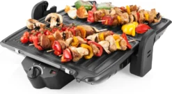 ETA LIVERO Elektrischer Kontaktgrill ETA415590000, 1600 W, Temperaturregelung 140 °C - 280 °C - 3 Betriebspositionen, 2x Abtropfschale -Günstiges Laube Lust Geschäft c50f4a2303e30fa9c4703ef708e6b6f6