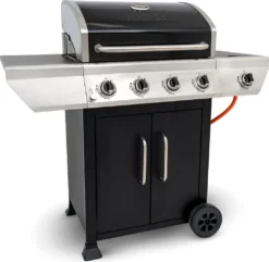 Nexgrill 4B Classic Gasgrill I 4 Brenner Gas Grill Mit Seitenbrenner I Grillwagen Mit Grillthermometer, Seitenablage Und Seitenkochfeld -Günstiges Laube Lust Geschäft c5c1526ea26ae7c30f33dc7301768d00