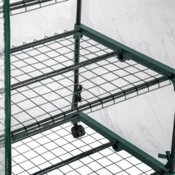 Tectake Mobiles Foliengewächshaus Mit 3 Ablagen 69x49x133cm - Transparent -Günstiges Laube Lust Geschäft c5c46eb3c26493a321021b6210e64894