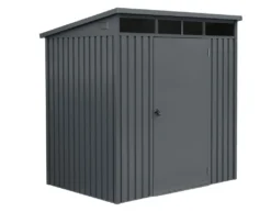 Osoltus "osoltus Metall Gerätehaus 3m² Pultdach Skylight L148cm X B199cm X H199cm"