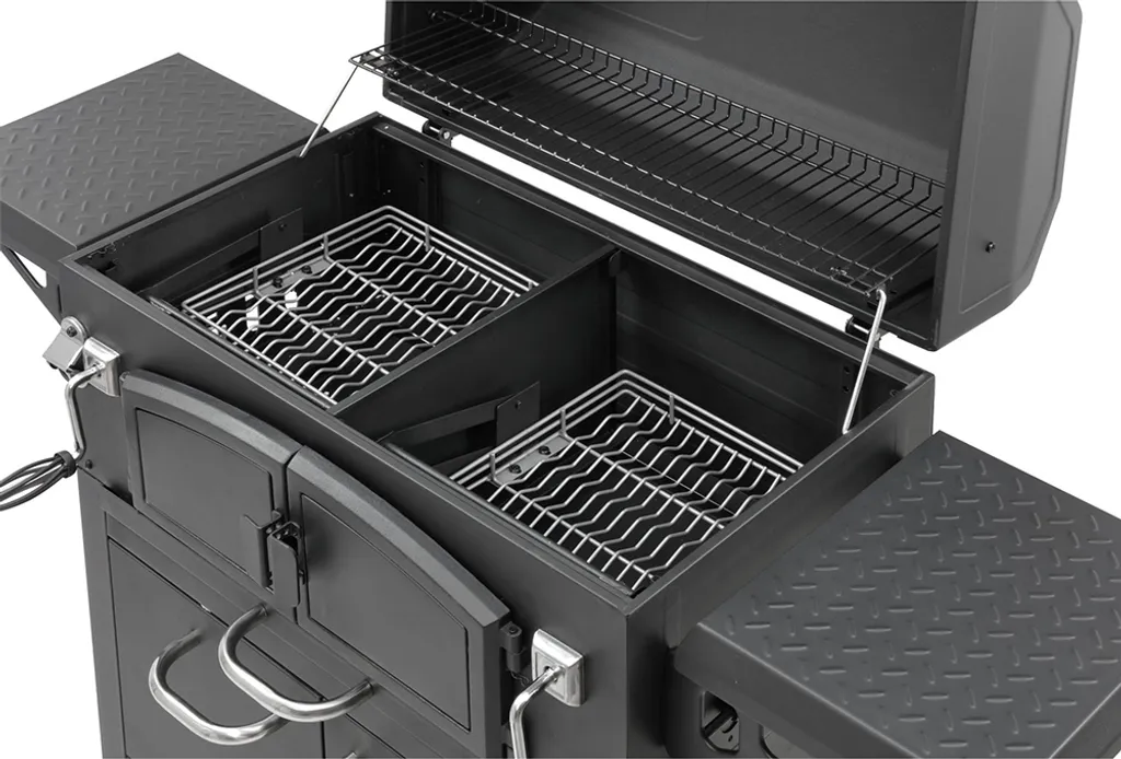 El Fuego Holzkohlegrill Grand Ontario Grillfläche 81x46cm 10 El Fuego Holzkohlegrill Grand Ontario Grillfläche 81x46cm – Bild 8