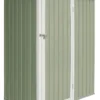 HATTORO P80 Geräteschuppen Metall Gartenschrank Geräteschrank Metallschrank 130x80x186 Cm Hellgrün -Günstiges Laube Lust Geschäft c770d1a93da989da1239e074865681b3