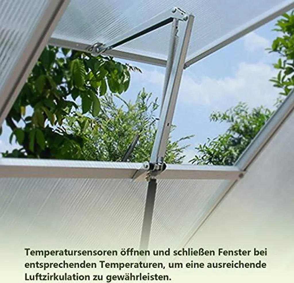Wolketon Automatischer Fensteroeffner Einzelner Fruehling Fuer Gartenhaus Treibhaus Und Dachluefter, Fensterheber Verzinkte Stahl Fensterantrieb Bis 7 Kg¡ 7 Wolketon Automatischer Fensteroeffner Einzelner Fruehling Fuer Gartenhaus Treibhaus Und Dachluefter, Fensterheber Verzinkte Stahl Fensterantrieb Bis 7 Kg¡ – Bild 5