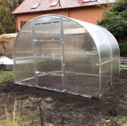 Gewächshaus BALTIC LT 3x2m (L X B) Mit 4 Mm Polycarbonat.