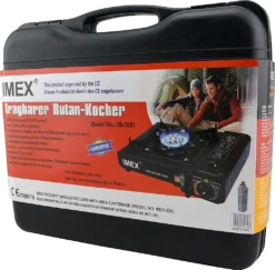 IMEX Camping Gaskocher Set Butan-Kocher Outdoor Im Tragekoffer - Ohne Gaskartuschen 17 IMEX Camping Gaskocher Set Butan-Kocher Outdoor Im Tragekoffer - Ohne Gaskartuschen -Günstiges Laube Lust Geschäft c830163a8d530276d823fdd8c7d9ff2f