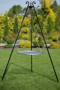 Farmcook E00372 Grill Mit Dem Rost Aus Rohstahl Auf Dem Dreibein VIKING ; Rohstahlrost (Durchmesser): 70cm ; Höhe: 180cm -Günstiges Laube Lust Geschäft c90a931363c2a6ae64383ac29a50a358