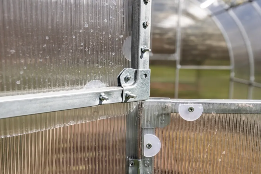 Gewächshaus KLASIKA TUBE 3x6m Mit Fundamenten Und 4mm Polycarbonat; 11 Gewächshaus KLASIKA TUBE 3x6m Mit Fundamenten Und 4mm Polycarbonat; – Bild 9