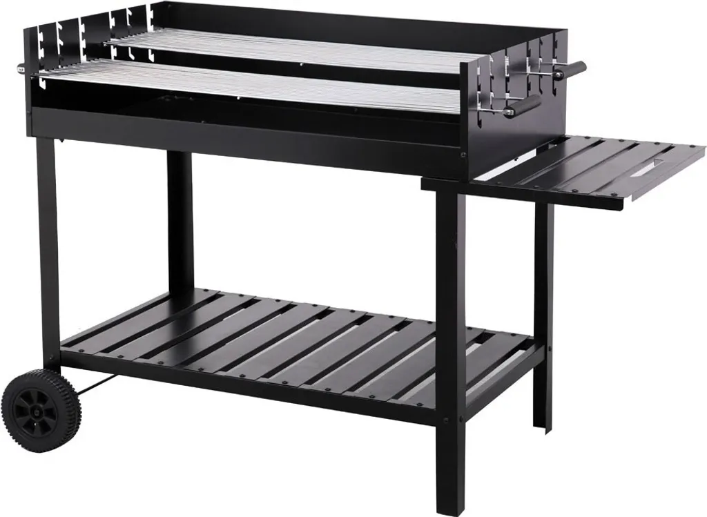 Tepro Grillwagen "Atlanta" 98 X 56 Cm Grillfläche, Schwarz 3 Tepro Grillwagen "Atlanta" 98 X 56 Cm Grillfläche, Schwarz